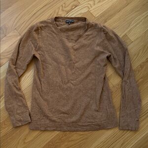 J. Crew Men's Tan Crewneck Sweater